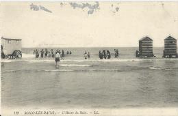 Malo Les Bains  -  L'Heure Du Bains, Cabines De Plage Roulantes  -  Non écrite - Malo Les Bains