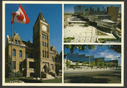 Canada,  Calgary, The New And The Old  City  Halls. - Calgary