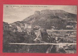 MONTE CARLO --> Le Palais Du Prince Et La Tête De Chien - Les Terrasses