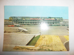 2tfh - CPSM N°11 - Aéroport De Paris-Orly - L'aérogare Vue De La Tour De Contrôle - [94] - Val De Marne - Orly