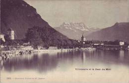 SUISSE - (1900) VILLENEUVE Et La Dent Du Midi - Nr 5282 Charnaux à Genève - D9 60 - Villeneuve