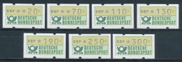 Bund ATM 1982 7 Werte 20 .. 300 ** Kpl. - Timbres De Distributeurs [ATM]