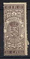 ESPAGNE - Timbre Taxe 10 C De Peso - De 100 à 200 Pesos - GIRO Neuf ** Superbe - Porto Rico