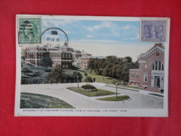 Ohio > Cincinnati   University Cancel Stamps On Front     Ref 1204 - Cincinnati