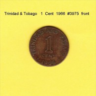 TRINIDAD & TOBAGO    1  CENT  1966  (KM # 1) - Trinidad En Tobago