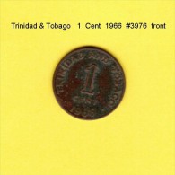 TRINIDAD & TOBAGO    1  CENT  1966  (KM # 1) - Trinidad & Tobago