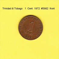 TRINIDAD & TOBAGO    1  CENT  1972  (KM # 1) - Trinidad En Tobago