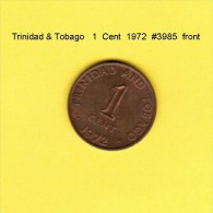 TRINIDAD & TOBAGO    1  CENT  1972  (KM # 1) - Trinidad Y Tobago