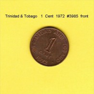 TRINIDAD & TOBAGO    1  CENT  1972  (KM # 1) - Trinité & Tobago