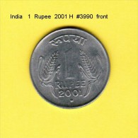 INDIA    1  RUPEE  2001 H  (KM # 92.2) - Indien