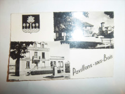 2tfk - CPSM N°706  - PAVILLON SOUS BOIS - Le Dispensaire Et La Mairie - [93] - Seine Saint Denis - Les Pavillons Sous Bois
