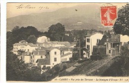 CAMBO Les BAINS - Vue Prise Des Terrasses - La Montagne Ursaya - 1912 - Cambo-les-Bains