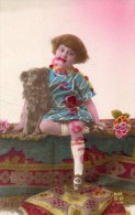 Delcampe - FANTAISIE - ENFANT AVEC SON CHIEN - Frauen