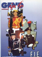 Gendarmerie B - Dossier Coopération F.I.E - Gendarme - Carabinier - Garde Civile - France Italie Espagne Militaria - Polizei