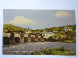 The  BRIDGE  -  CRICKHOWELL  (carte Couleur)   1965 - Contea Sconosciuta