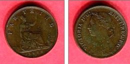 VICTORIA   1  FARTHING 1888 TB+ 7 - Other & Unclassified