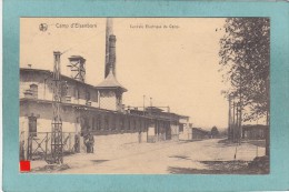 CAMP  D ' ELSENBORN  -  CENTRALE  ELECTRIQUE  DU  CAMP  -  1921  -  BELLE CARTE   ANIMEE  - - Elsenborn (Kamp)