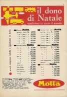 # MOTTA REGALI DI NATALE1950s Advert Pubblicità Publicitè Reklame Food Christmas Cake  Weihnachten Kuchen Noel Gateau - Poster & Plakate