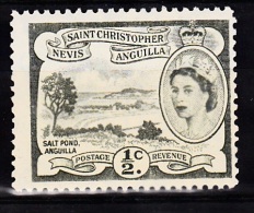 St Christopher-Nevis-Anguilla, 1954, SG 106a, Mint Hinged - St.Christopher-Nevis & Anguilla (...-1980)