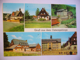 Germany: Osterzgebirge - Altenberg, Bärenburg Ortsteil Oberbärenburg, Kipsdorf, Geising - 1970s Unused - Altenberg