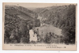 Cpa 22 - Tonquédec - Vue Générale De La Vallée Du Guer Prise Du Grand Donjon - Tonquédec