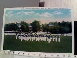 USA Drum & Bugle Corps In Full Dress, US Naval Academy, Annapolis, V1933 EJ4721 - Annapolis – Naval Academy