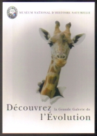 Carte Postale édition "Carte à Pub" - Muséum Nat. D'histoire Naturelle - Grande Galerie De L'évolution (girafe) - Girafes
