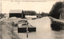 Binnenschepen  Batellerie  France 1 CP Nemours  Canal Du Loing    Port Au Sable L'Ecluse Canal Kanaal Sluis Battelerie S - Houseboats