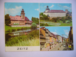 Germany: Zeitz - Bahnhof, Moritzburg, Leninstraße - 1970s Unused - Zeitz
