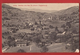 CDS3-57  Nesslau Und Neu St Johann Im Toggenburg. Stempel Nesslau Und Grabs In 1909 - Grabs