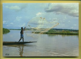 Mali Peche A L' épervier Sur Le Niger - Mali