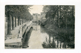 1915 Dt. Bes. Belgien AK Dixmude  Le Pont Du Nord Feldpostkarte - Armada Alemana