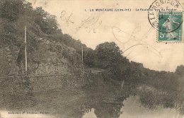 CPA-1910-44-LA MONTAGNE-La ROUTE Au Bas Du ROCHER-BE - La Montagne