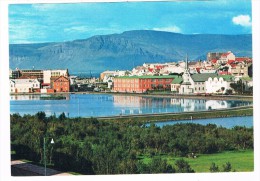 SC985    REYKJAVIK : View Of The Lake And Mt. Esja - Island