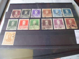 TIMBRE OBLITERE ARGENTINE YVERT N°296.308 - Used Stamps