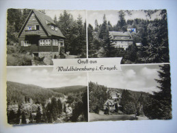 Germany: Waldbärenburg I. Erzgebirge - Mehrbildkarte - Teilansicht, Haus Hocheck..... - 1964 Used - Altenberg