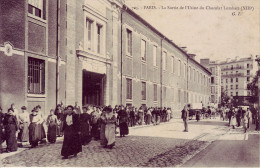 75 - PARIS - La Sortie De L'usine Du Chocolat Lombart - Carte Animée - - Distretto: 13