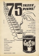 # CAFFE' GUSTO HELVETIA VARESE1950s Advert Pubblicità Publicitè Reklame Food Coffee Cafè Kaffee - Affiches