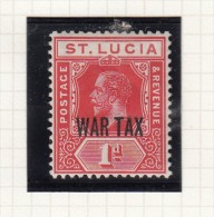 WAR TAX - Ste Lucie (...-1978)