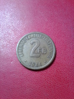 2 FRANCS  "FRANCE LIBRE"  1944 - 2 Francs