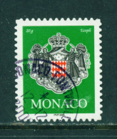 MONACO - 2005  Arms  No Value Indicated  Self Adhesive  Used As Scan - Usati