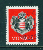 MONACO - 2001  Arms  No Value Indicated  Self Adhesive  Used As Scan - Used Stamps