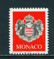 MONACO - 2001  Arms  No Value Indicated  Self Adhesive  Used As Scan - Used Stamps