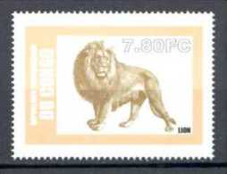 CONGO   2000 .  Yvert 1522AQ  Michel 1410   Lion - Neufs