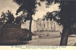 LORRAINE - 55 - MEUSE - VERDUN - Monument Des Enfants De Verdun Morts Pour La France - Monumenti Ai Caduti