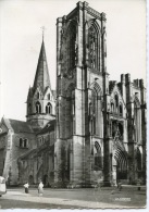 Rouffach (haut Rhin) L'église Saint Arbogast N°287/03 La Cigogne Noir Blanc Dentelée Animée - Rouffach