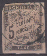 #59# COLONIES GENERALES TAXE N° 5 Oblitéré Saint-Paul (Réunion) - Taxe