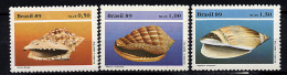 Brésil ** N° 1934A à 1934C - Coquillages - Unused Stamps