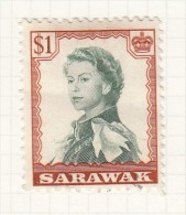 QUEEN ELIZABETH II - Issued 1955 - Sarawak (...-1963)