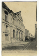 LIBOURNE. - La Caisse D'Epargne Et La Rue Montesquieu - Libourne